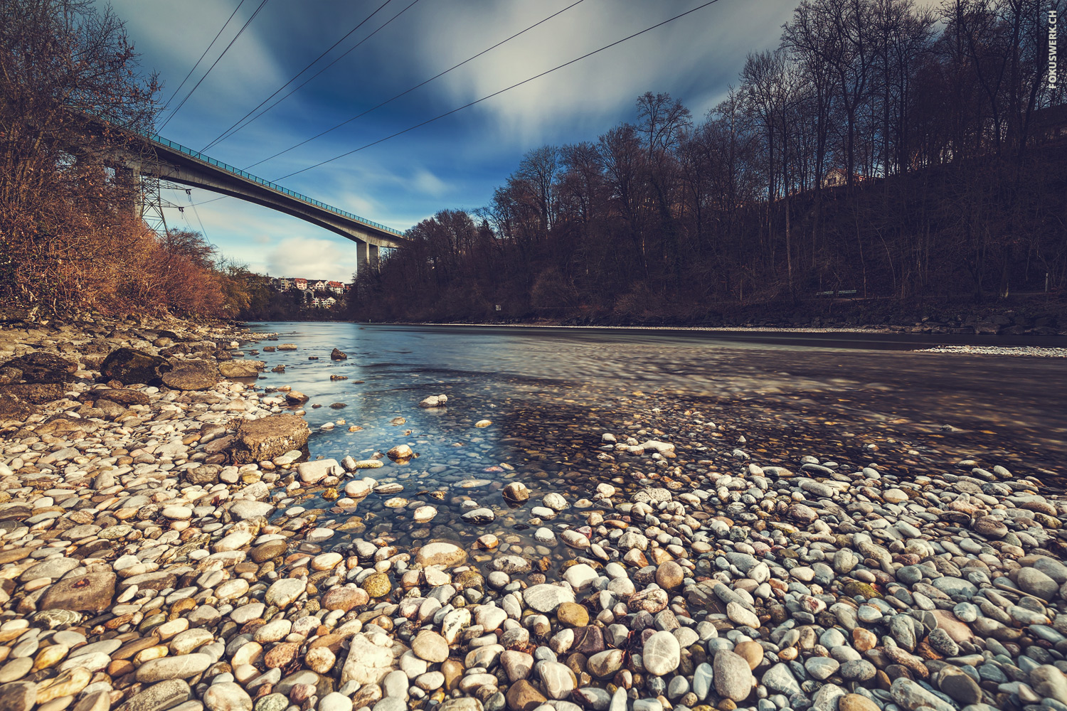 Aare bei der Lorraine in Bern